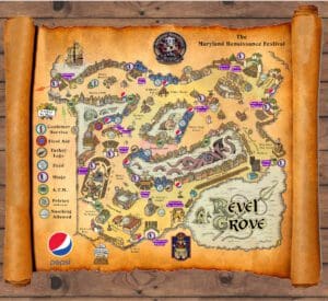 Maryland Renaissance Festival - Maps