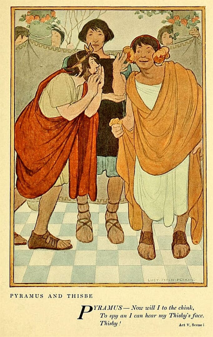 Pyramus and thisbe 1907 book